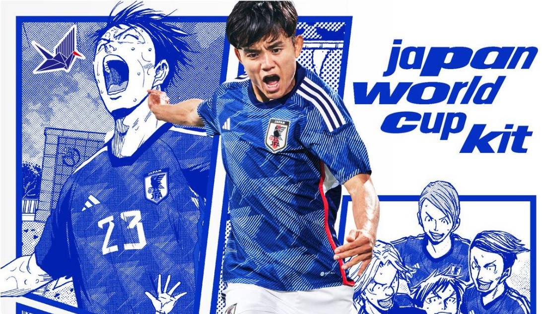 Kekuatan Anime Menyertai Timnas Jepang di Piala Dunia Qatar 2022